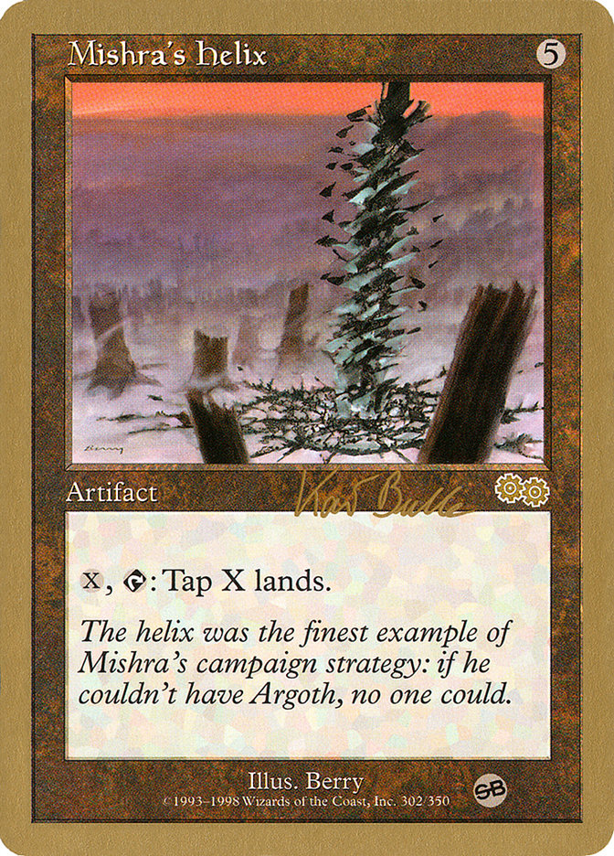 Mishra's Helix (Kai Budde) (SB) [World Championship Decks 1999] | Impulse Games and Hobbies