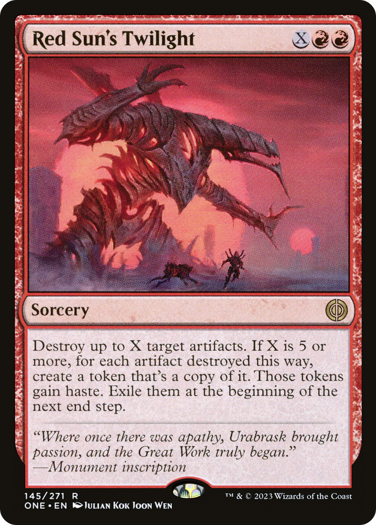 Red Sun's Twilight [Phyrexia: All Will Be One] | Impulse Games and Hobbies
