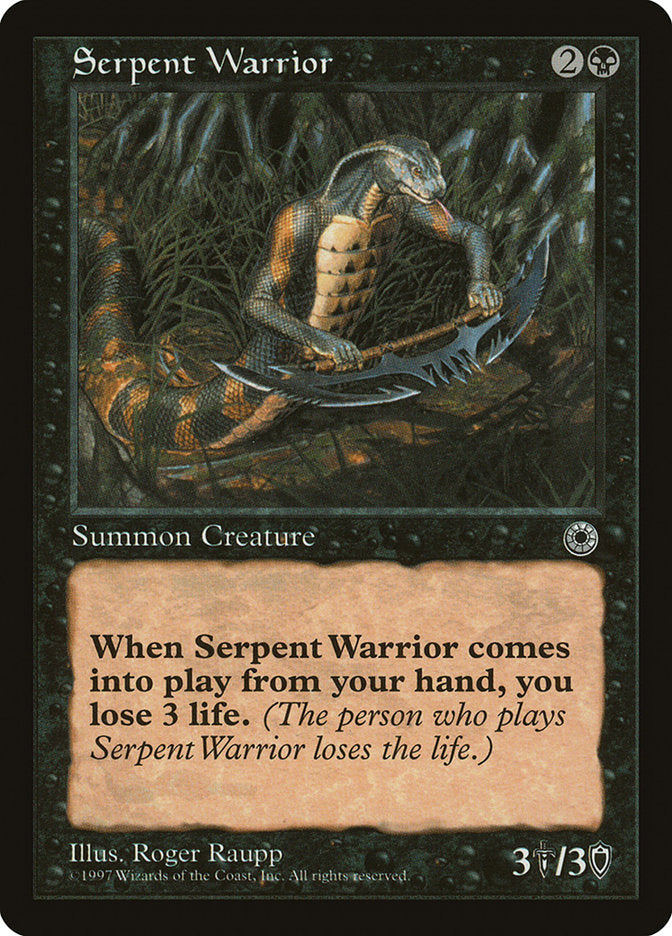 Serpent Warrior [Portal] | Impulse Games and Hobbies