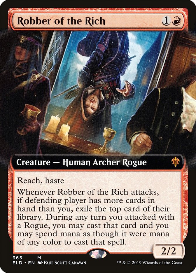 Robber of the Rich (Extended Art) [Throne of Eldraine] | Impulse Games and Hobbies