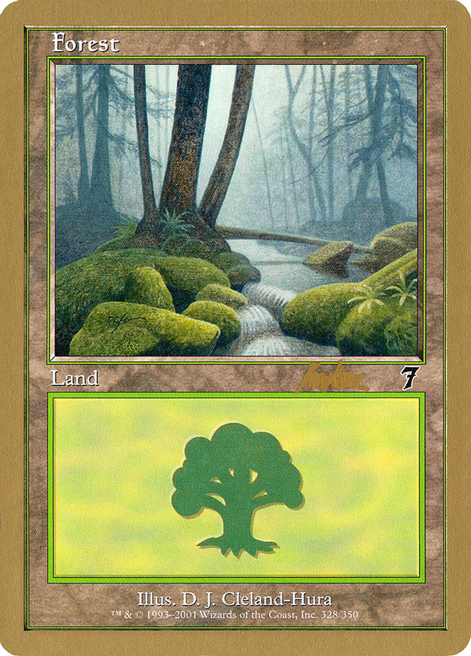 Forest (328) (Brian Kibler) [World Championship Decks 2002] | Impulse Games and Hobbies