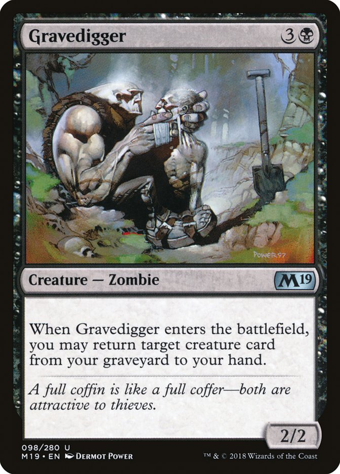 Gravedigger [Core Set 2019] | Impulse Games and Hobbies