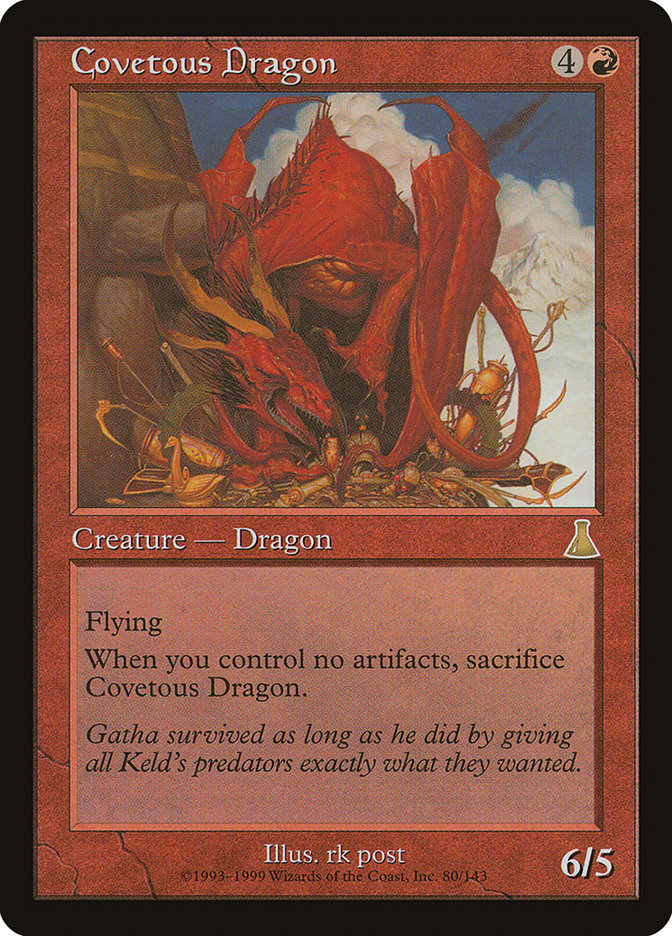 Covetous Dragon [Urza's Destiny] | Impulse Games and Hobbies
