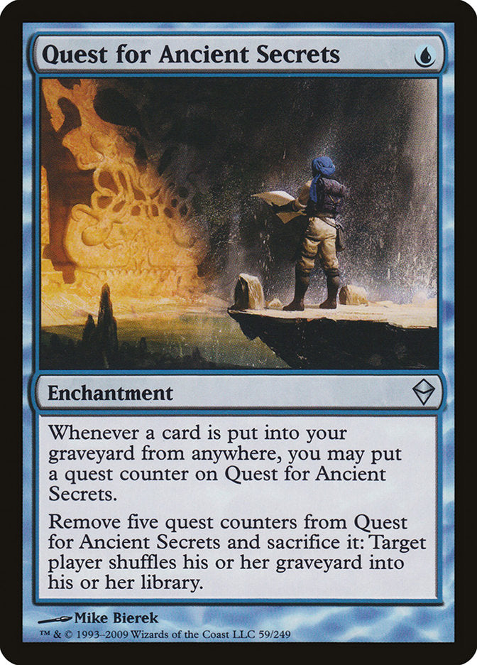 Quest for Ancient Secrets [Zendikar] | Impulse Games and Hobbies