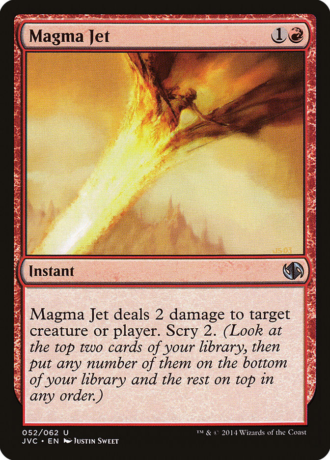 Magma Jet [Duel Decks Anthology] | Impulse Games and Hobbies