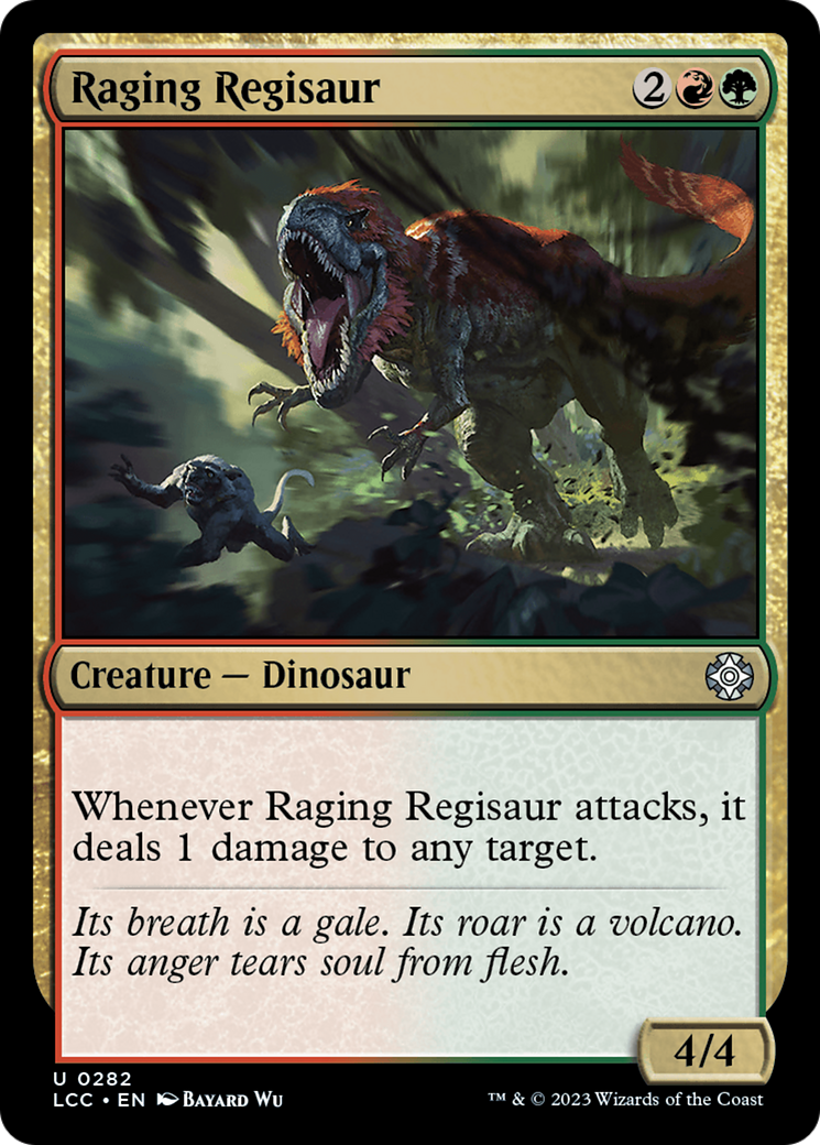 Raging Regisaur [The Lost Caverns of Ixalan Commander] | Impulse Games and Hobbies