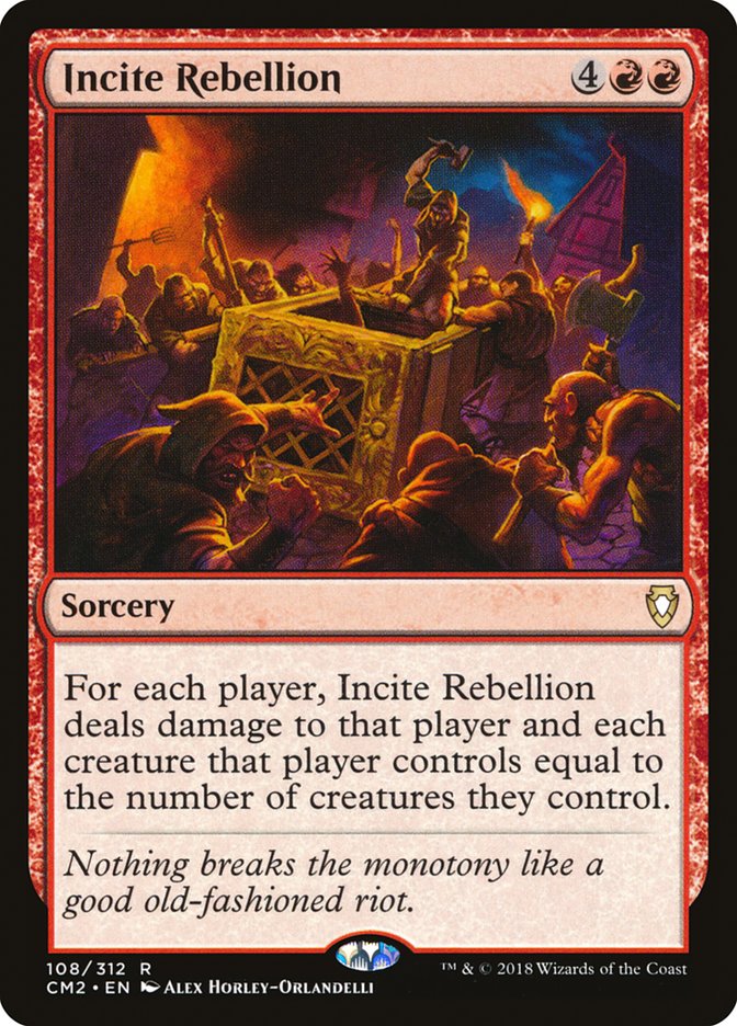 Incite Rebellion [Commander Anthology Volume II] | Impulse Games and Hobbies