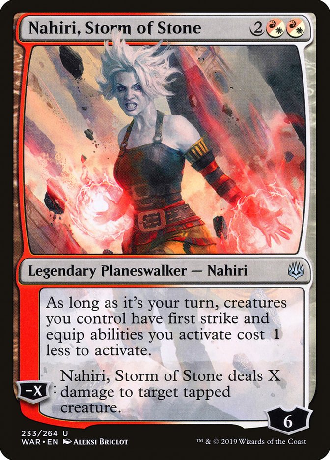 Nahiri, Storm of Stone [War of the Spark] | Impulse Games and Hobbies