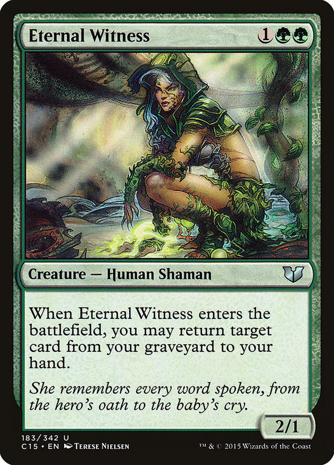 Eternal Witness [Commander 2015] | Impulse Games and Hobbies