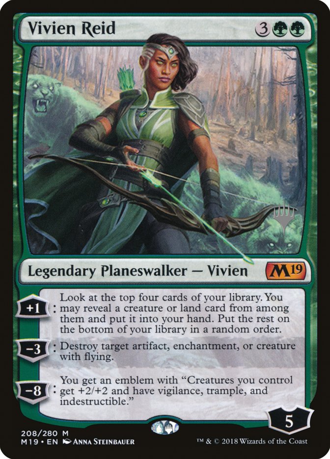 Vivien Reid (Promo Pack) [Core Set 2019 Promos] | Impulse Games and Hobbies