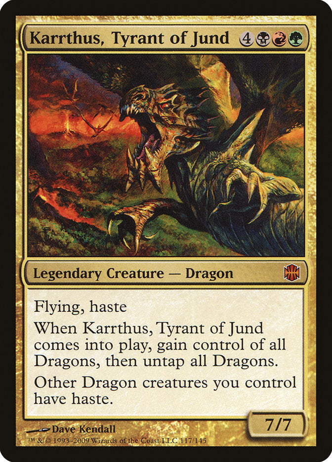 Karrthus, Tyrant of Jund [Alara Reborn] | Impulse Games and Hobbies