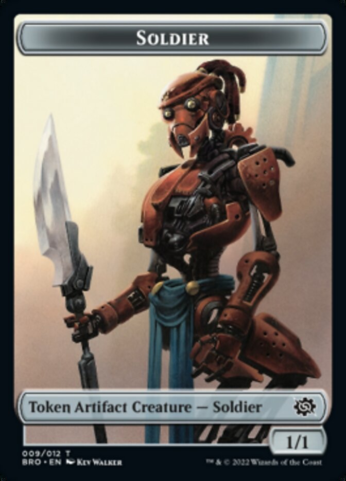 Soldier Token (009) [The Brothers' War Tokens] | Impulse Games and Hobbies