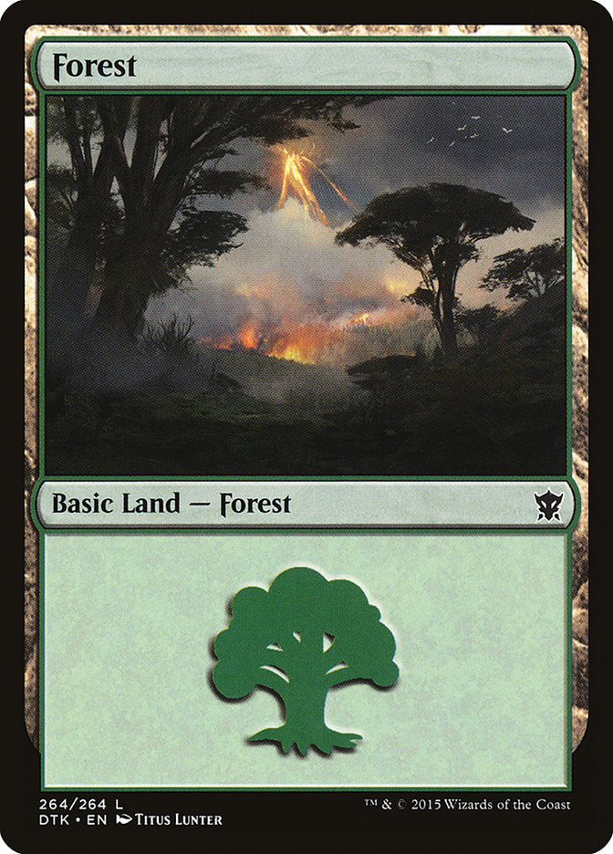 Forest (264) [Dragons of Tarkir] | Impulse Games and Hobbies