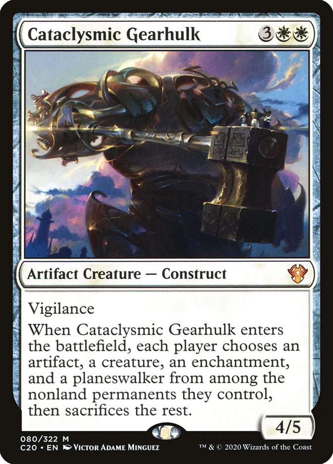 Cataclysmic Gearhulk [Commander 2020] | Impulse Games and Hobbies
