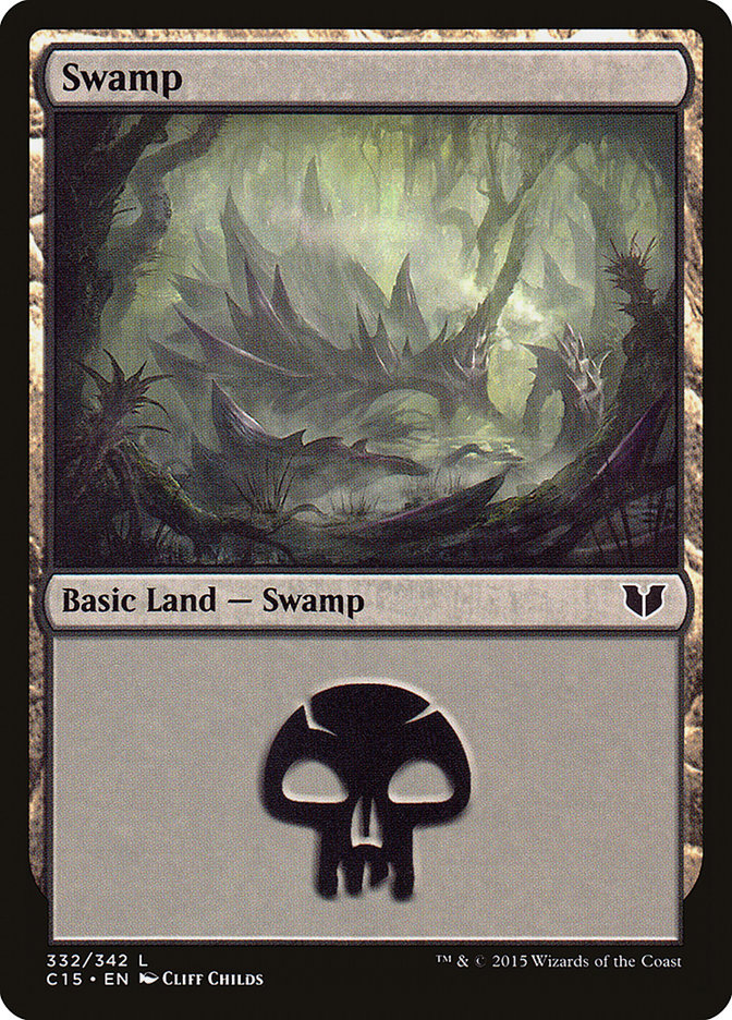 Swamp (332) [Commander 2015] | Impulse Games and Hobbies