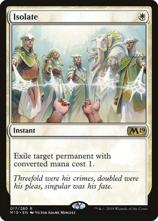 Isolate [Core Set 2019] | Impulse Games and Hobbies