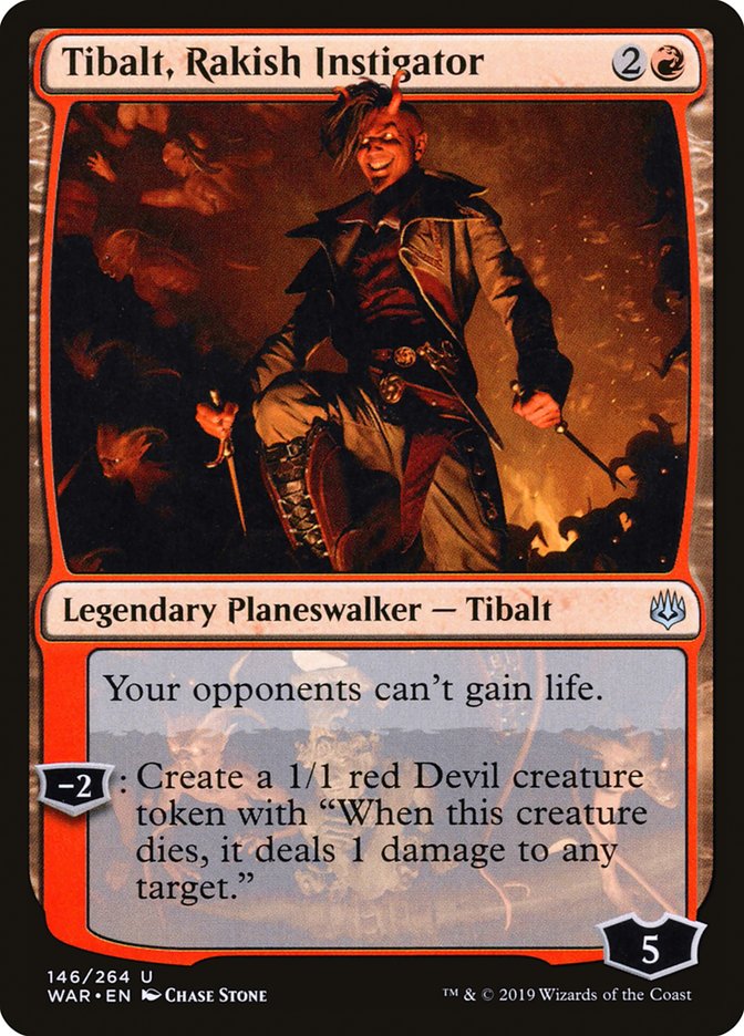 Tibalt, Rakish Instigator [War of the Spark] | Impulse Games and Hobbies