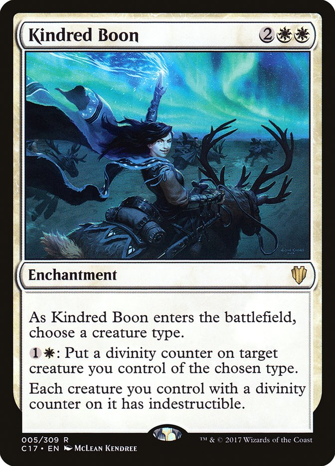 Kindred Boon [Commander 2017] | Impulse Games and Hobbies