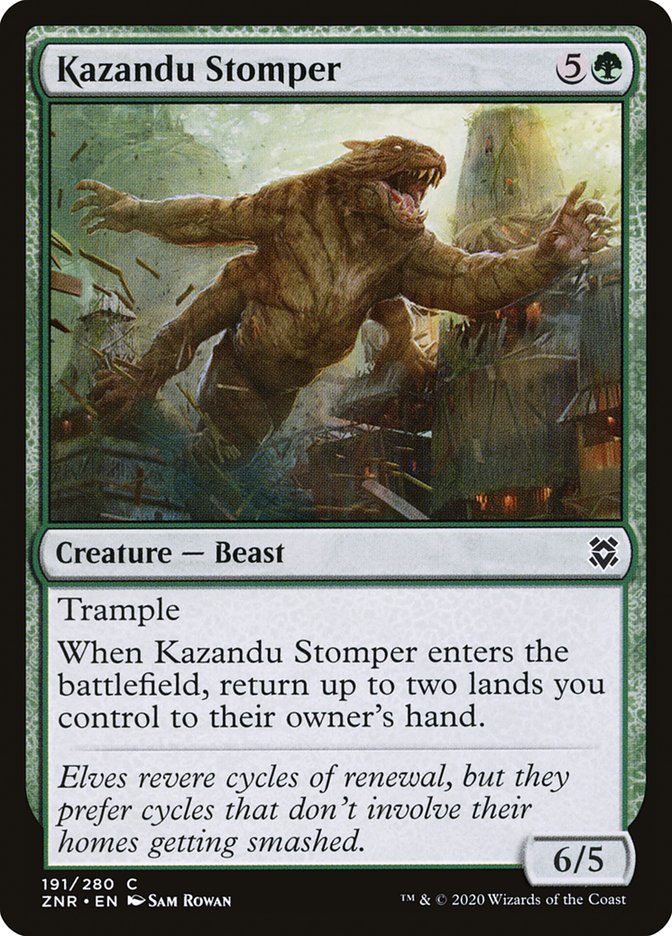 Kazandu Stomper [Zendikar Rising] | Impulse Games and Hobbies