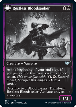 Restless Bloodseeker // Bloodsoaked Reveler [Innistrad: Double Feature] | Impulse Games and Hobbies