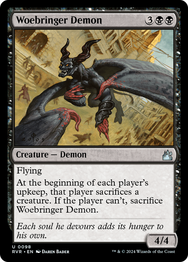 Woebringer Demon [Ravnica Remastered] | Impulse Games and Hobbies