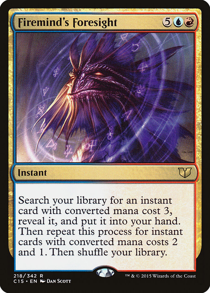 Firemind's Foresight [Commander 2015] | Impulse Games and Hobbies