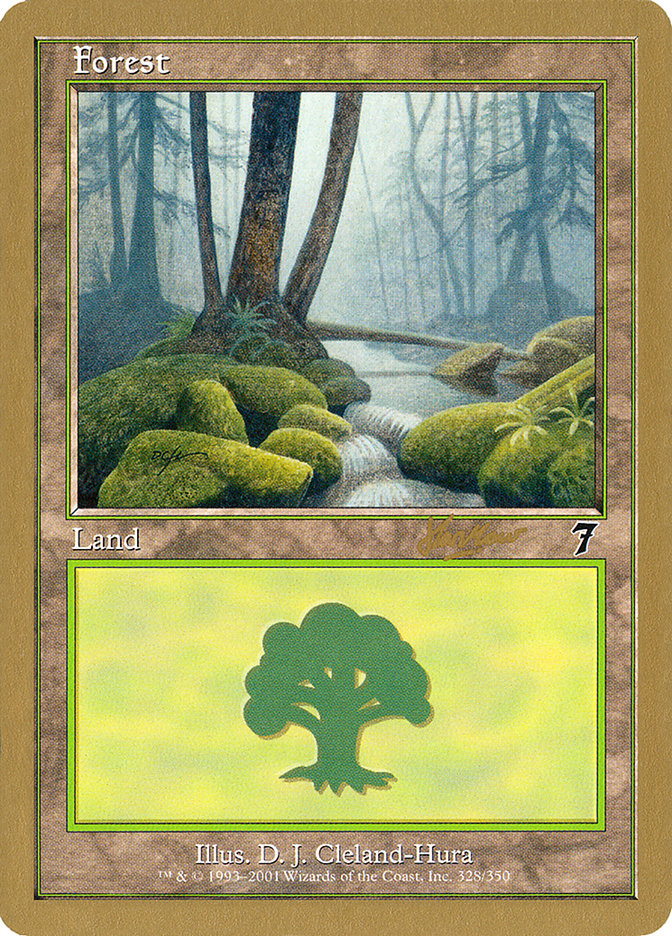 Forest (328) (Sim Han How) [World Championship Decks 2002] | Impulse Games and Hobbies