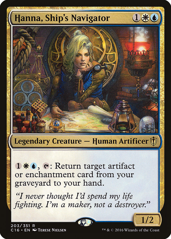 Hanna, Ship's Navigator [Commander 2016] | Impulse Games and Hobbies
