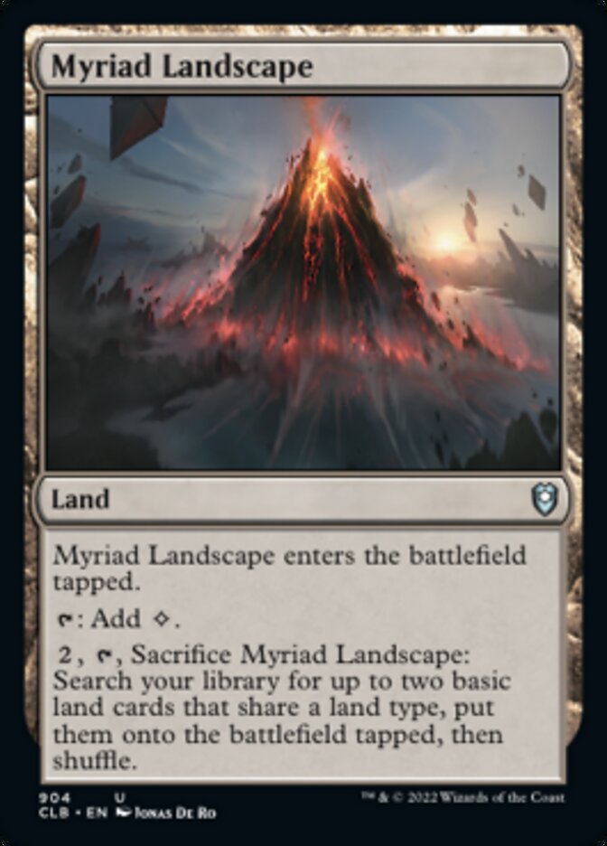 Myriad Landscape [Commander Legends: Battle for Baldur's Gate] | Impulse Games and Hobbies