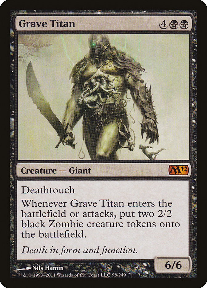 Grave Titan [Magic 2012] | Impulse Games and Hobbies