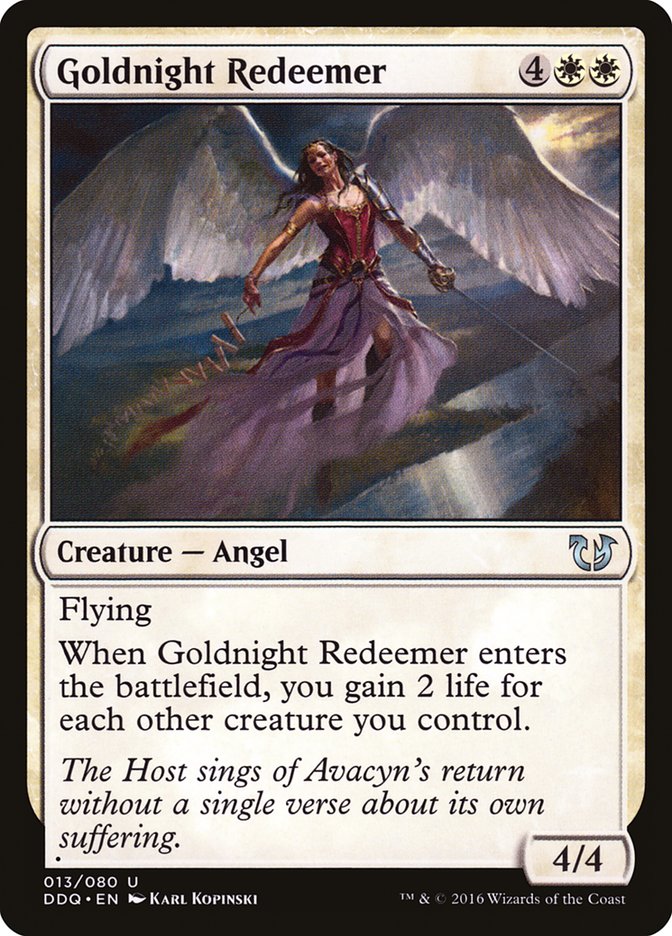 Goldnight Redeemer [Duel Decks: Blessed vs. Cursed] | Impulse Games and Hobbies