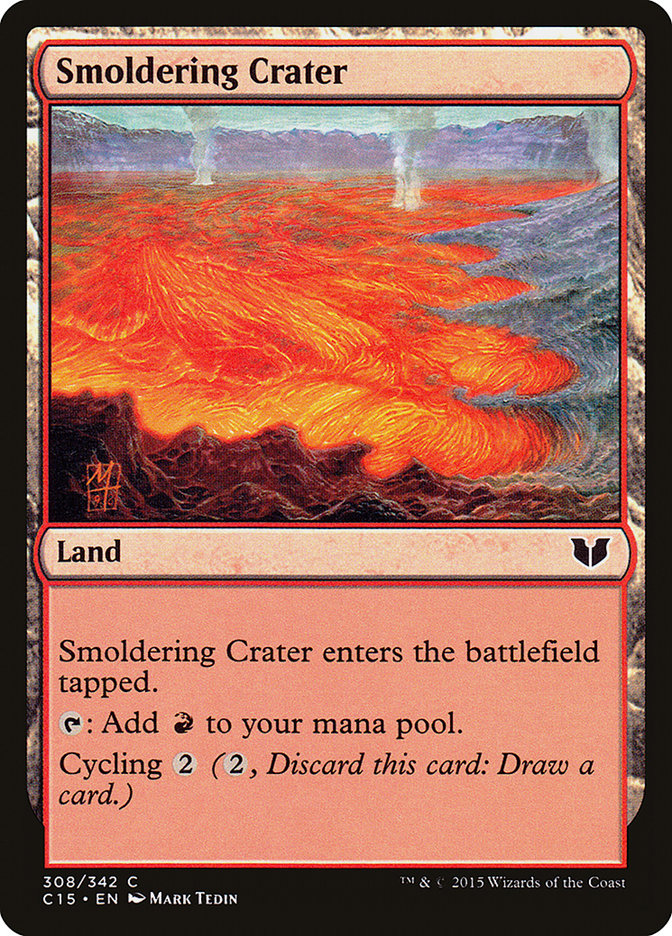 Smoldering Crater [Commander 2015] | Impulse Games and Hobbies