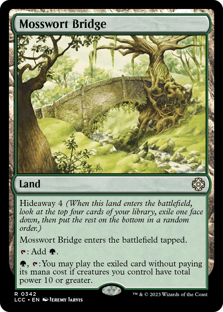 Mosswort Bridge [The Lost Caverns of Ixalan Commander] | Impulse Games and Hobbies