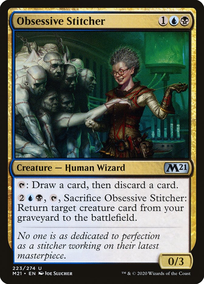Obsessive Stitcher [Core Set 2021] | Impulse Games and Hobbies