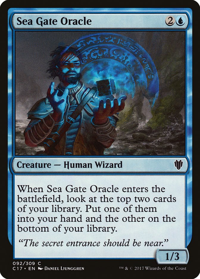 Sea Gate Oracle [Commander 2017] | Impulse Games and Hobbies