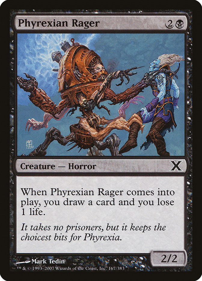 Phyrexian Rager [Tenth Edition] | Impulse Games and Hobbies