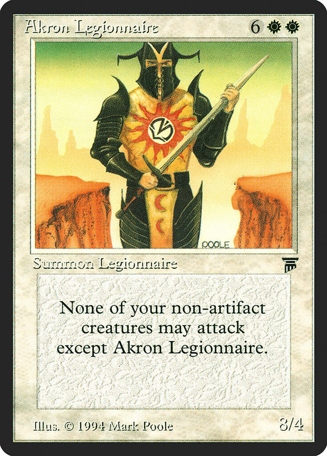Akron Legionnaire [Legends] | Impulse Games and Hobbies