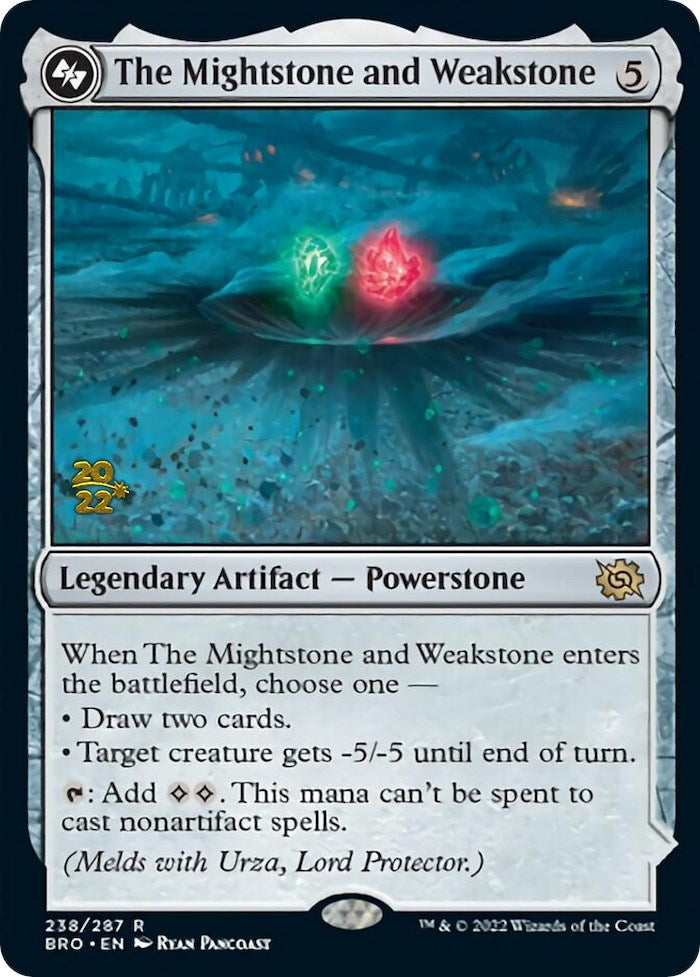 The Mightstone and Weakstone [The Brothers' War: Prerelease Promos] | Impulse Games and Hobbies