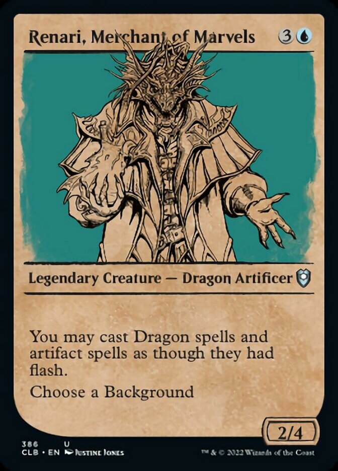 Renari, Merchant of Marvels (Showcase) [Commander Legends: Battle for Baldur's Gate] | Impulse Games and Hobbies