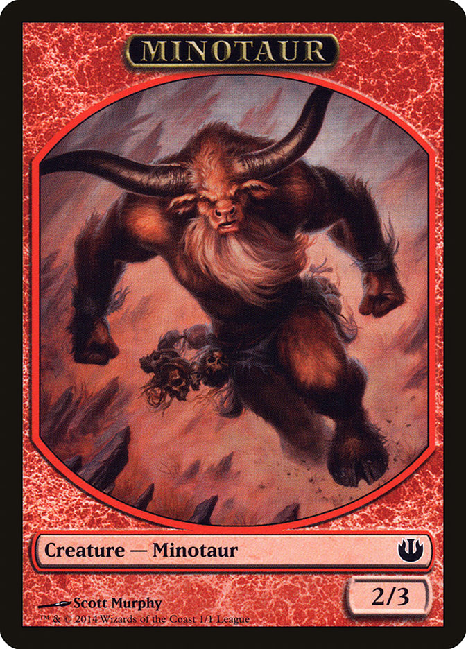 Minotaur Token [League Tokens 2014] | Impulse Games and Hobbies