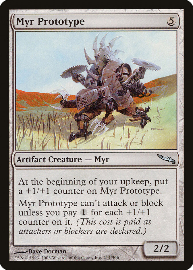 Myr Prototype [Mirrodin] | Impulse Games and Hobbies