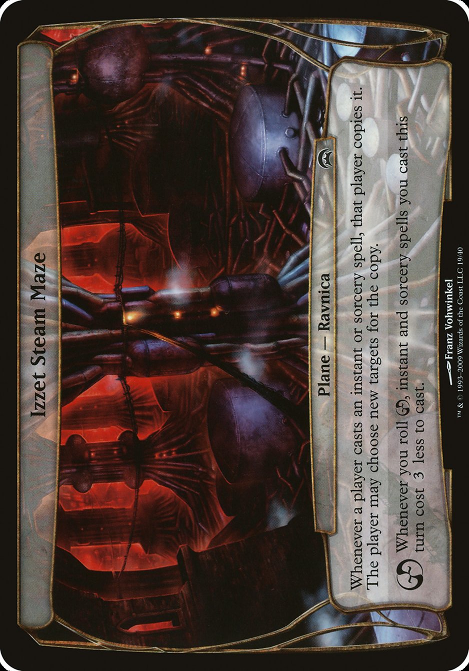 Izzet Steam Maze (Planes) [Planechase Planes] | Impulse Games and Hobbies