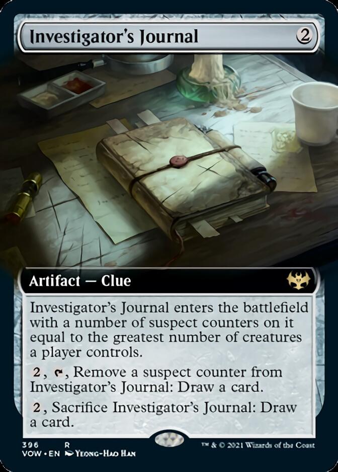 Investigator's Journal (Extended) [Innistrad: Crimson Vow] | Impulse Games and Hobbies