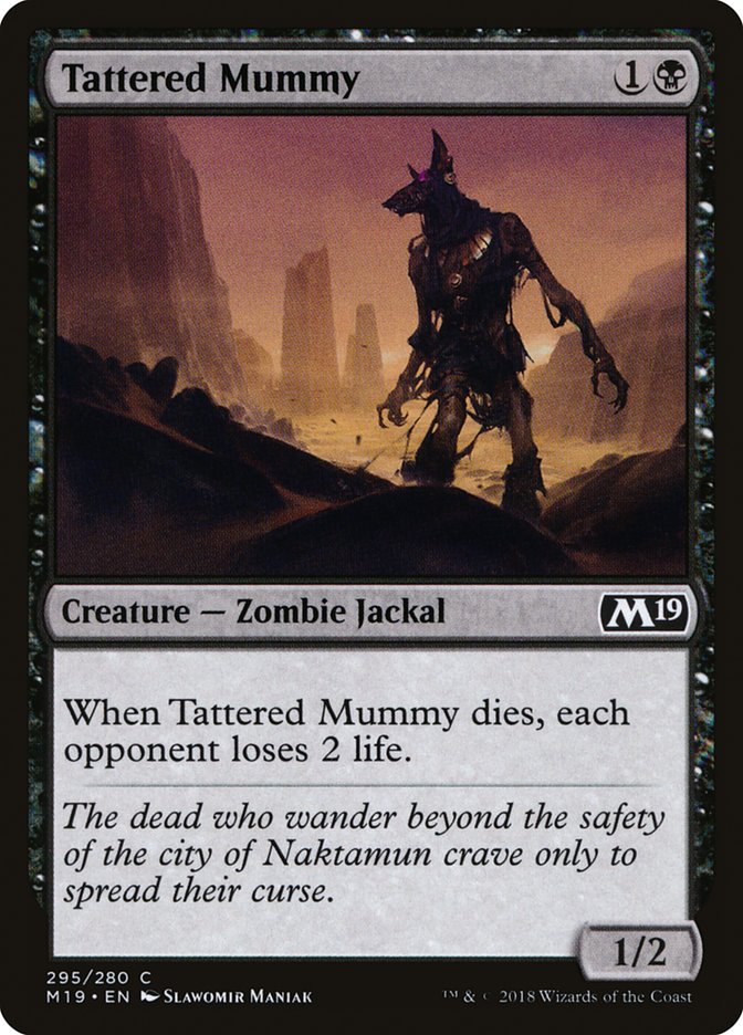 Tattered Mummy [Core Set 2019] | Impulse Games and Hobbies