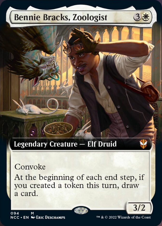 Bennie Bracks, Zoologist (Extended Art) [Streets of New Capenna Commander] | Impulse Games and Hobbies