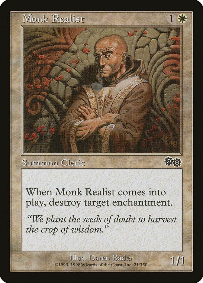 Monk Realist [Urza's Saga] | Impulse Games and Hobbies