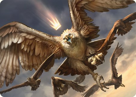 Gwaihir, Greatest of the Eagles Art Card [The Lord of the Rings: Tales of Middle-earth Art Series] | Impulse Games and Hobbies