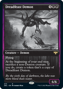 Dreadfeast Demon [Innistrad: Double Feature] | Impulse Games and Hobbies