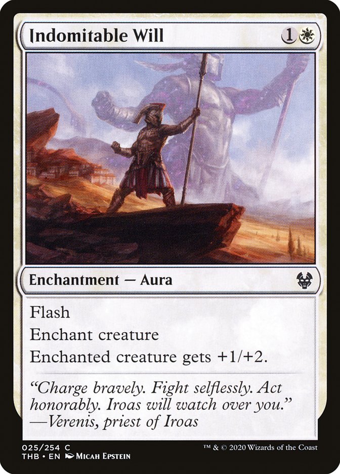 Indomitable Will [Theros Beyond Death] | Impulse Games and Hobbies