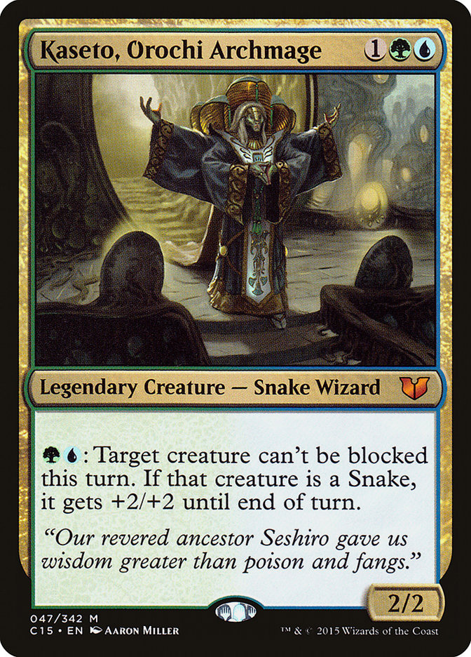 Kaseto, Orochi Archmage [Commander 2015] | Impulse Games and Hobbies